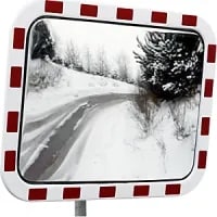 Traffic Mirror Acrylic Glass, Rectangular, Mirror Dimensions W X H 600 X 400mm