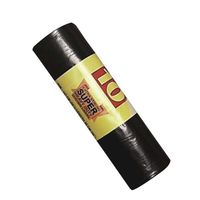 Heavy Duty Black Refuse Sacks - Roll of 10