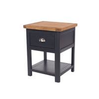 1 Drawer Bedside Cabinet Midnight Blue