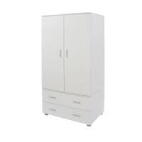 2 Door, 2 Drawer Low Wardrobe
