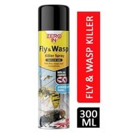 Total Fly & Wasp Killer Spray 300ml (Pack of 6)