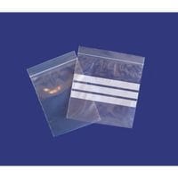 Bags. Pe. Resealable. 190 x 190mm Plain - Pack of 100