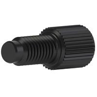 Flange Type Ftg Plug - Black