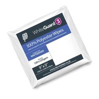 WhiteGuard3 Polyester Dry Wipes 9x9in Pack of 1500