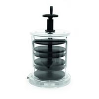 CCS300 300mm Dia Stop-Acrylic Chamber With Three Trays and Stoppering