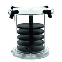 CCS3004VE 300mm Dia Etrically Heated Acrylic Chamber With Five Trays and 4 x 0.75 Inch Rubber Valves