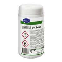 ClearKlens IPA Swipe Detergent Wipes 200x per Pack - Pack of 12