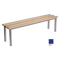 Club Mezzo Freestanding Bench Blue 2000 Wide x 325MM Deep