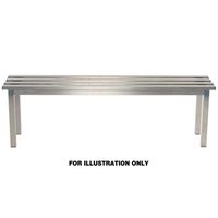 Aqua Mezzo Freestanding Changing Room Bench - 2000mm Width