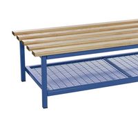 Evolve Mezzo Deep Shoe Rack 2000 x 595Mm - Blue