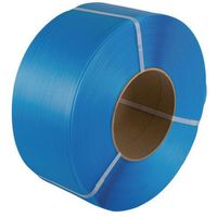 Machine Strapping, Polypropylene, 12 x 0.63MM x 3000MTR, Blue