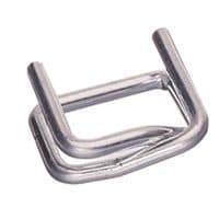 13mm Buckles for Composite Strapping Galvanised X1000