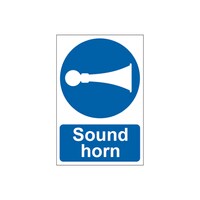 Sound Horn - PVC Sign 200 x 300mm