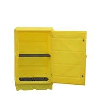 PSC5 COSHH Storage Spill Cabinet with 225 Litre Sump & Lockable Door - 1520mm High