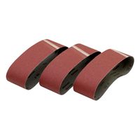Sanding Belt 533 X 75mm 80G Pack of 3