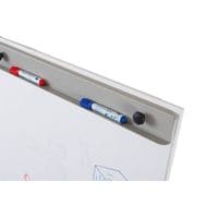 Eco-Line Mobile Flipchart with Magnetic Dry-Wipe Surface - Grey Frame