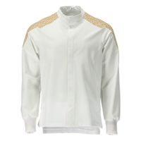 Food & Care Jacket, White/Curry Gold, Large