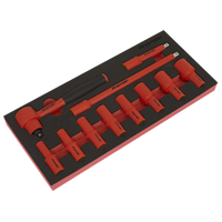 Insulated Socket Set with Tool Tray 11pc 3/8"Sq Drive - VDE Approved