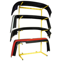 Free Standing Bumper Storage Rack, Holds 4 Bumpers