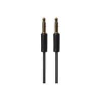3.5mm Aux Stereo 3 Pole Jack Plug To 3.5mm 3 Pole Jack Plug Cable 3m Black