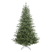 Artificial 6ft/180cm Hinged Christmas Tree with 1000+ PE/PVC Tips - DH45