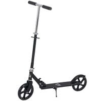 Kids Scooter Height Adjustable Foldable Design Teens Ride on Toy, Black