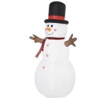 6ft Giant Inflatable Snowman Christmas Decoration w/LED Lights Accessories