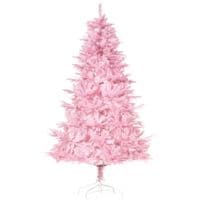 6FT Artificial Christmas Tree Xmas Holiday Tree Decoration Home Party Pink