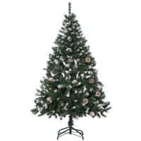 5FT Artificial Christmas Tree Holiday Home Xmas Decoration with Pine Cone