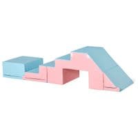 2-piece Soft Play Set Baby Foam Climber Climbing Block Toys Toddlers 1-3 Years