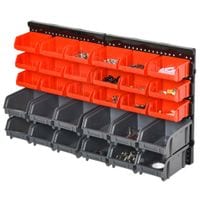 30 Cubbie On-Wall Storage Board Tool Screw Organiser Garage DIY w/Screw Kit