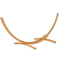 3 (M) Wooden Hammock Stand Universal Fit Garden Picnic Camp Accessories Natural