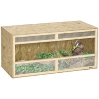 Reptile Terrarium, Climbing Pet Feeding Box for Lizards, Horned Frogs, Snakes