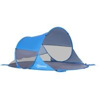 Portable Automatic Pop Up Beach Tent Camping Sun Shade UV 30+ ProtectionA20-142BU