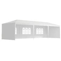Garden Gazebo Marquee Party Tent Wedding Canopy Outdoor Green 9m X 3m White