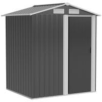 5ft X 4.3ft Outdoor Garden Storage Shed, Tool Storage Shed with Sliding Door