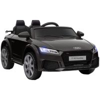 12V Battery Licensed Audi TT RS Ride-On Car w/Removable Highlights, MP3 Player370-079V70BK