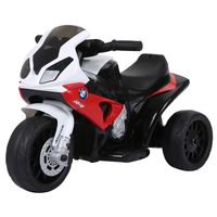 Electric Kids Ride on Motorcycle BMW Liscensed w/Headlights Music Play Bike 6V370-064V01RD