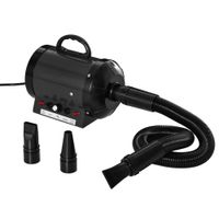 2800W Dog Hair Dryer Pet Grooming Blaster Water Blower Dryer w/Three NozzlesD01-021V70BK