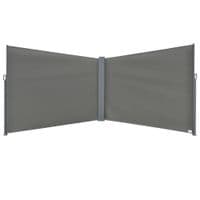 Patio Retractable Double Side Awning Folding Privacy Screen Fence Sun Shade840-221GY