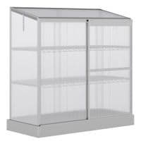 3 Tier Greenhouse Garden Plant Growth Transparent Board 131L X 58W X 140H cm