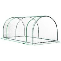 Tunnel Greenhouse Green Grow House Steel Frame Garden Outdoor 200 X 100 X 80cm845-305V02