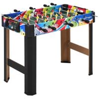2.8ft Foosball Table Competition Sized for Indoor, Game Room, Bars, Arcades