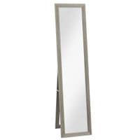Rustic Full Length Mirror, Hanging and Freestanding Tall Mirror for Bedroom831-695V00GY
