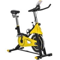 Exercise Bike w/6kg Flywheel Belt Drive Resistance Adjustable Seat Handlebar