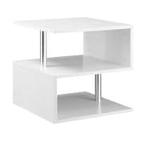 Side Coffee Table Tray Sofa Ottoman Couch Room Console Stand End TV Lap Snack833-137WT