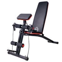 Foldable Dumbbell Bench Weight Training Fitness 7 Incline Adjustable Workout Gym
