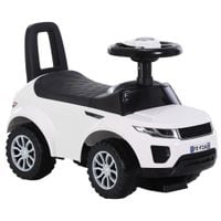 3-in-1 Ride on Car Walker Slider Stroller Push-Along w/Horn Steering Wheel370-083WT