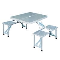 Portable Folding Camping Picnic Table Party Outdoor Garden Chair Stools Set01-0010