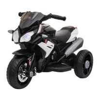 Kids Electric Pedal Motorcycle Ride-On Toy Battery Powered 6V for 3-6 Years Old370-103V70BK